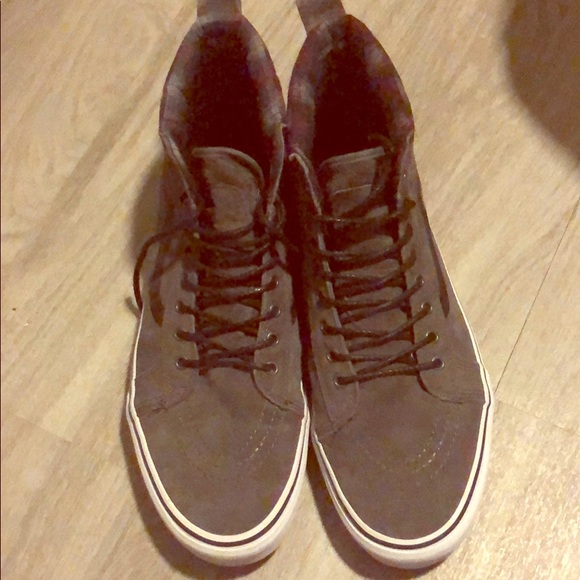 mens grey suede vans